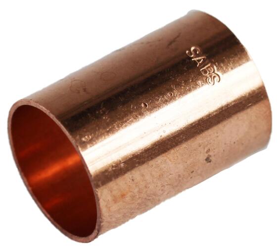 Slip coupler copper capillary 28mm