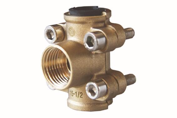Clamp tee off 15mm x 1/2