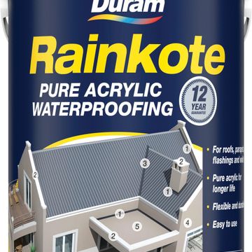 Acrylic waterproofer DURAM Rainkote White 5L