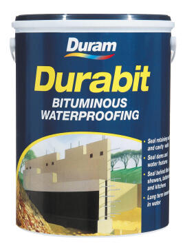 Bituminous Waterproofing DURAM Durabit Black 5L