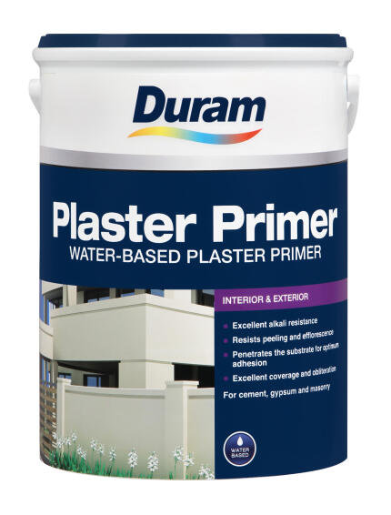 Duram Water-Based Plaster Primer White 5L