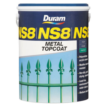 Metal Topcoat DURAM NS8 Black 5L