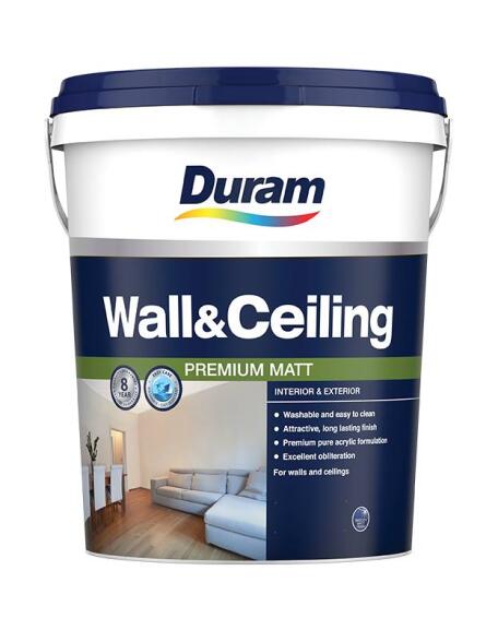 DURAM WALLS & CEILINGS DEEP BASE 20L