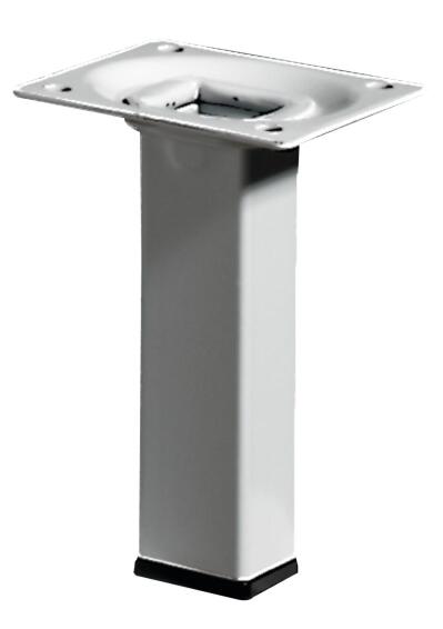 Furniture leg white hettich