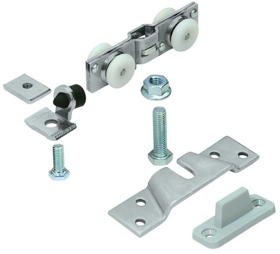 Assembly kit for a furniture door for no. 8 hettich