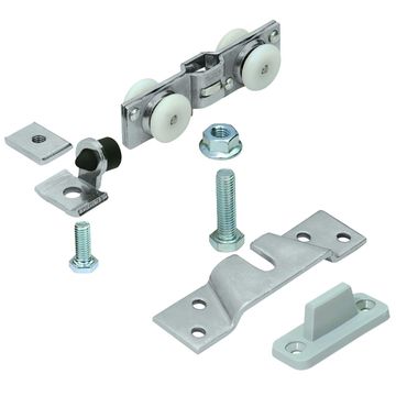 Assembly kit for a furniture door for no. 8 hettich