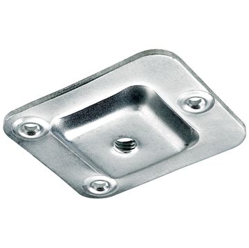 Mounting plate zinc-plated hettich