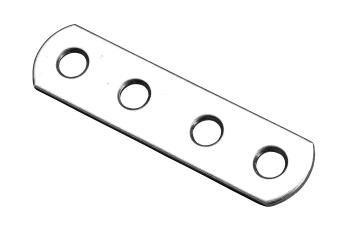 Connector profile 60x15 stainless steel hettich