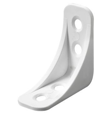 Connecting angle plastic white hettich