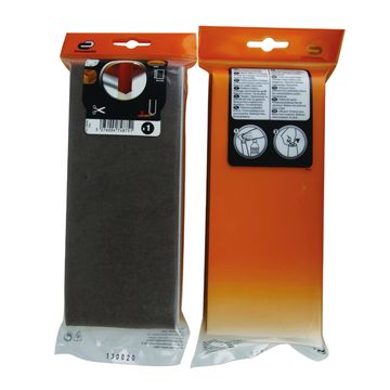 Adhesive furniture felts black 4x1000x85mm standers