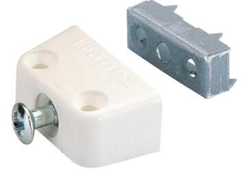 Trapeze connecting fitting white hettich