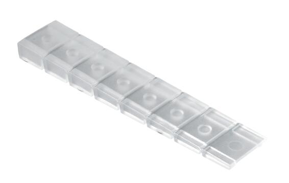 Wedge plastic transparent hettich