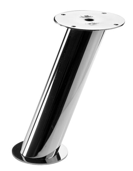 Padestals for workshop counters steel chrome hettich