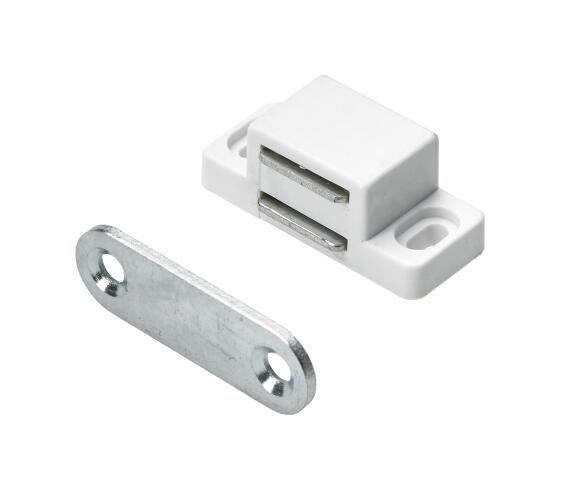Magnetic catch mini 2kg white hettich