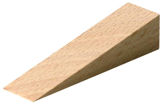 Wooden wedge beech hettich