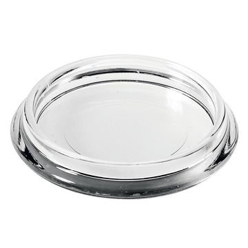 Furniture saucer round transparent hettich