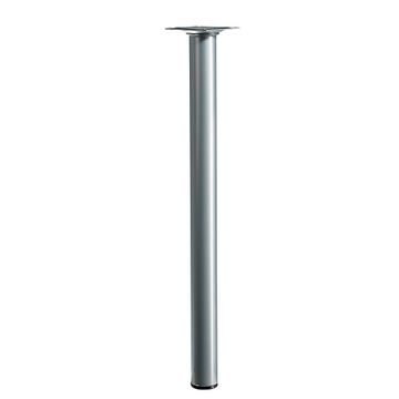 Furniture leg aluminium look hettich