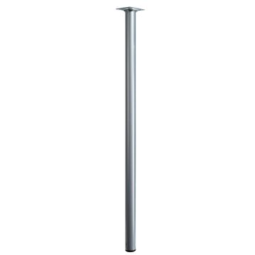 Furniture leg aluminium look hettich