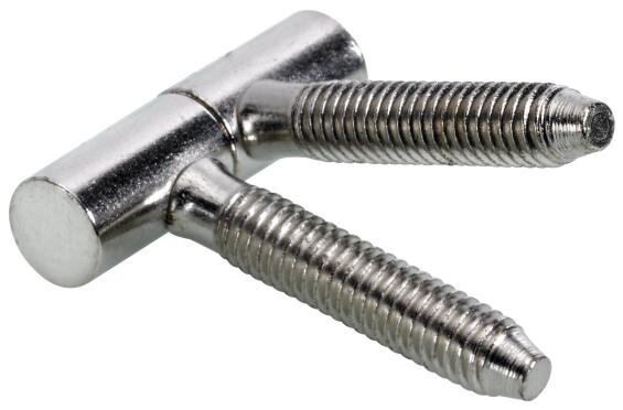 Hinge to drill in nickel-plated hettich