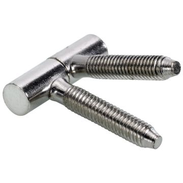 Hinge to drill in nickel-plated hettich