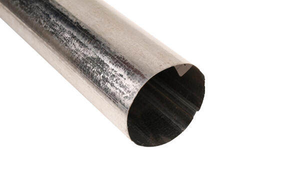 Galvanized Steel Round Downpipe 100mm PREMIER