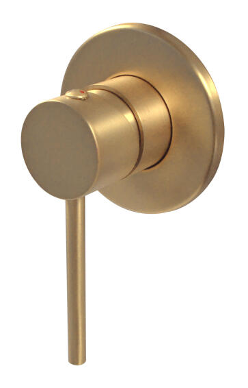 Neo Brass Shower Mixer Concealed 