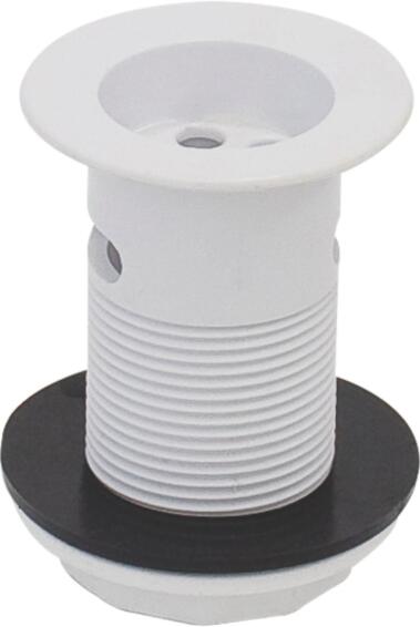 WASTE BASIN 32MM SLOTTED PVC WHITE