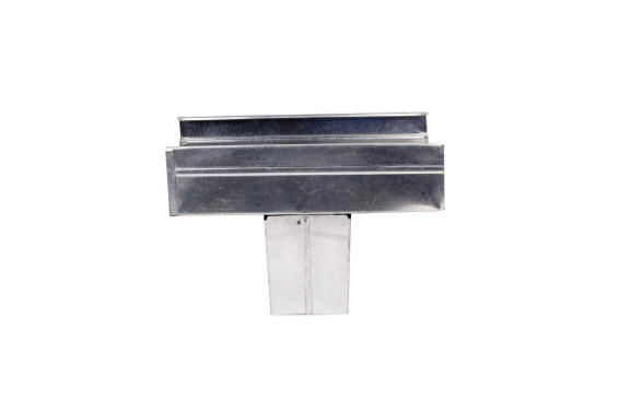 Galvanized Steel Square Gutter Outlet 75mm PREMIER