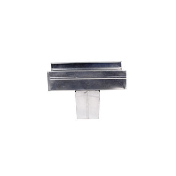 Galvanized Steel Square Gutter Outlet 75mm PREMIER