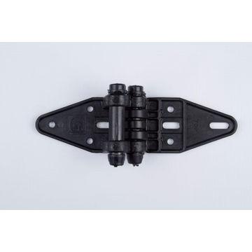 Garage door hinge 4 plastic black