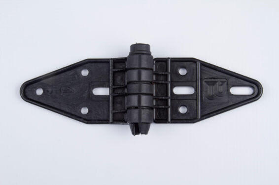 Garage door hinge 1 plastic black