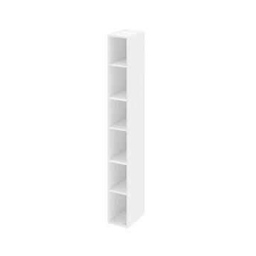 Wall hung cabinet column extension SENSEA Remix white 173x20x33cm