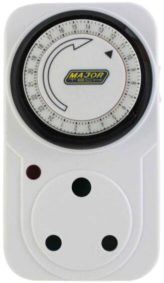 Timer manual MAJOR TECH 24 hour