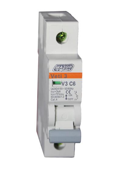 Circuit breaker din MAJOR TECH 6Amp
