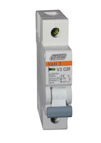 Circuit breaker din MAJOR TECH 20Amp