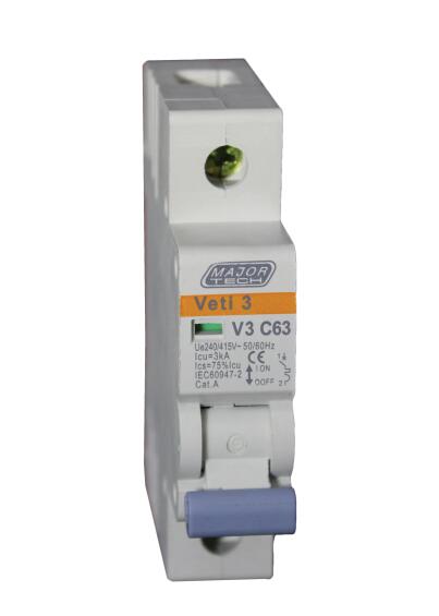 Circuit breaker din MAJOR TECH 63Amp