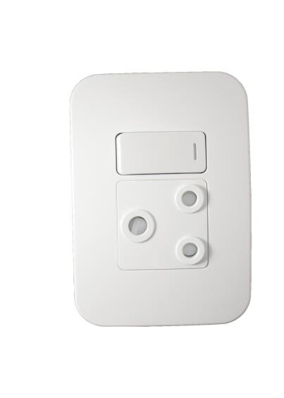 Socket VETI 1 1x3 pin 2x4 white