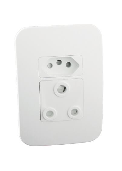Socket VETI 1 1x3 & 1x2 pin 2x4 white