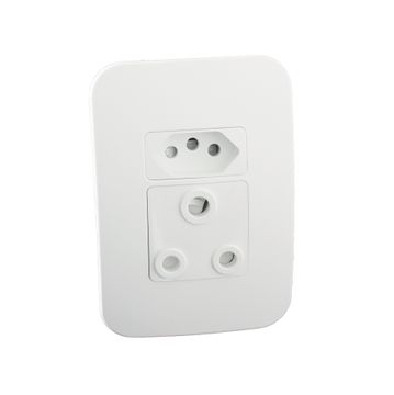 Socket VETI 1 1x3 & 1x2 pin 2x4 white