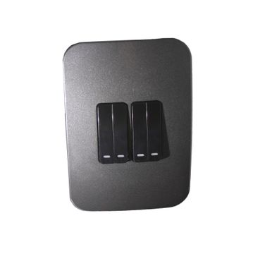 Switch VETI 1 4 lever 1 way 2x4 black