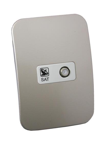 Satelitte Socket VETI 1 2x4 champagne