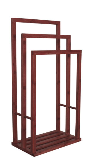 Towel stand bamboo SENSEA Aneko 3b Dark carbon