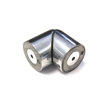 Handrail Accessory Angle Joiner Aluminium Polished