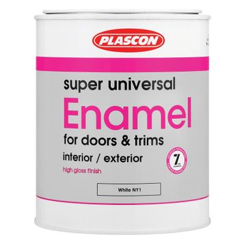 Plascon Super Universal Enamel Battleship Grey 1L