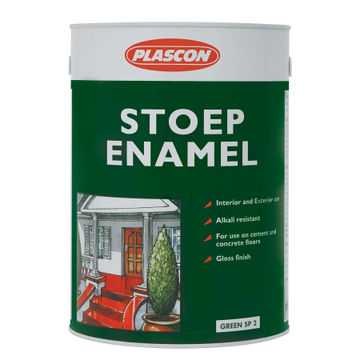 Stoep paint PLASCON Enamel Red 5l