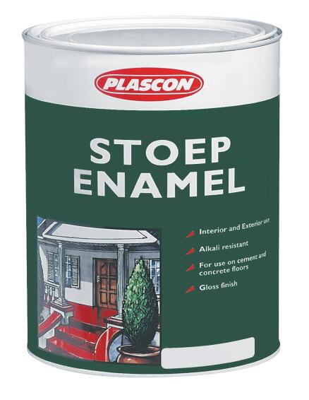 Stoep Enamel Red PLASCON 1 litre