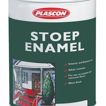 Stoep Enamel Red PLASCON 1 litre