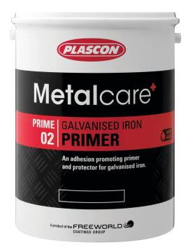 Metalcare galvanised Iron Primer Yellow PLASCON 5 litres