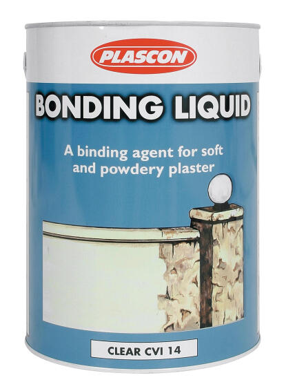 Bonding liquid PLASCON clear green 5 litres