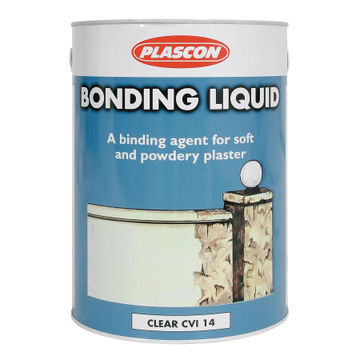 Bonding liquid PLASCON clear green 5 litres